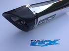 Kawasaki ZX6R 2009 Onwards Decat Pipe Werx R11 Stainless Steel Tri-Oval CarbonEdge Street Legal Exhaust