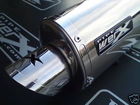 Triumph Speed Triple 2012 Onwards Single Low Down  Pipe Werx Stainless Steel Oval Street Legal Exhaust