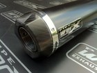GSXR 1000 L2 2012 - 2016 Pipe Werx Powder Black Round CarbonEdge GP Exhaust
