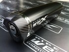 YZF 1000 Thunderace All Models Pipe Werx Powder Black Tri-Oval CarbonEdge Street Legal Exhaust