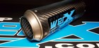 Honda CBR1000RR 08-13 De-cat  Pipe Werx WERX-GP63 Titan Mesh Satin Carbon Race Exhaust