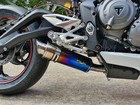 Triumph Street Triple 765 Stainless Link Pipe PW192