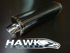 Hawk Tri-Oval Carbon Fibre Race Can - Custom Built to your Specification from the options in the listing