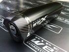 CarbonEdge Tri-Oval Stainless Powder Black Race Can - Custom Built to your Specification from the options in the listing