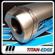 KTM 1290 Superduke GT 2020 - Present Pipe Werx Titan Edge Plain Titanium Tri-Oval  Street Legal Exhaust