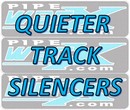 Quieter Track Silencers